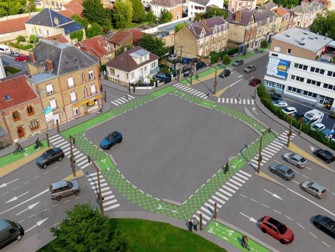 Schéma mobilités - entrée rocade 